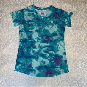 Child’s v-neck athletic shirt
